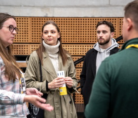 Kariérní festival Ostravské univerzity „Za kariérOU“ 24. dubna 2024 v City Campusu OU na Černé louceAutor: Jana Greplová