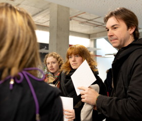 Kariérní festival Ostravské univerzity „Za kariérOU“ 24. dubna 2024 v City Campusu OU na Černé louceAutor: Tereza Šišmišová