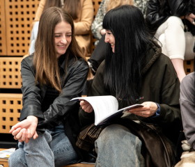 Kariérní festival Ostravské univerzity „Za kariérOU“ 24. dubna 2024 v City Campusu OU na Černé louceAutor: Jana Greplová