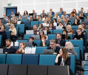 Konference RONALDO+ 18. a 19. dubna v City Campusu OU: setkání projektových manažerů a manažerek veřejných vysokých škol z celé České republiky. Organizovalo Centrum pro rozvoj a inovace Ostravské univerzity, které v roce 2017 s nápadem na vytvoření této platformy přišlo.Autor: Petra Pokorná