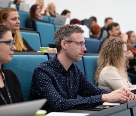 Konference RONALDO+ 18. a 19. dubna v City Campusu OU: setkání projektových manažerů a manažerek veřejných vysokých škol z celé České republiky. Organizovalo Centrum pro rozvoj a inovace Ostravské univerzity, které v roce 2017 s nápadem na vytvoření této platformy přišlo.Autor: Petra Pokorná