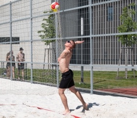 Sportovní den Ostravské univerzity 30. dubna 2024 v City Campusu Ostravské univerzity na Černé louceAutor: Petra Pokorná