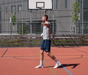 Sportovní den Ostravské univerzity 30. dubna 2024 v City Campusu Ostravské univerzity na Černé louceAutor: Petra Pokorná