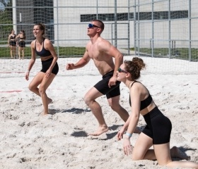 Sportovní den Ostravské univerzity 30. dubna 2024 v City Campusu Ostravské univerzity na Černé louceAutor: Petra Pokorná
