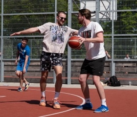 Sportovní den Ostravské univerzity 30. dubna 2024 v City Campusu Ostravské univerzity na Černé louceAutor: Petra Pokorná