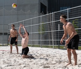 Sportovní den Ostravské univerzity 30. dubna 2024 v City Campusu Ostravské univerzity na Černé louceAutor: Petra Pokorná