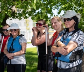 Sportovní den Ostravské univerzity 30. dubna 2024 v City Campusu Ostravské univerzity na Černé louceAutor: Petra Pokorná