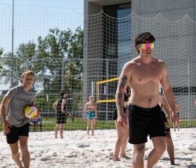 Sportovní den Ostravské univerzity 30. dubna 2024 v City Campusu Ostravské univerzity na Černé louceAutor: Petra Pokorná