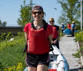 Sportovní den Ostravské univerzity 30. dubna 2024 v City Campusu Ostravské univerzity na Černé louceAutor: Petra Pokorná
