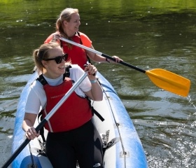 Sportovní den Ostravské univerzity 30. dubna 2024 v City Campusu Ostravské univerzity na Černé louceAutor: Petra Pokorná