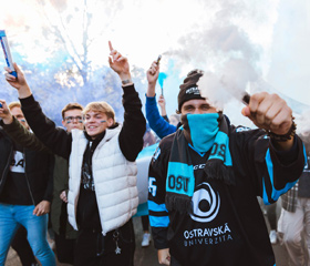 Ostravské hokejové derby OU vs. VŠB-TUO v Ostravar aréně 17. října 2023Autor: Václav Čajka