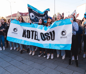 Ostravské hokejové derby OU vs. VŠB-TUO v Ostravar aréně 17. října 2023Autor: Václav Čajka