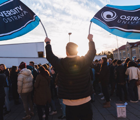 Ostravské hokejové derby OU vs. VŠB-TUO v Ostravar aréně 17. října 2023Autor: Václav Čajka