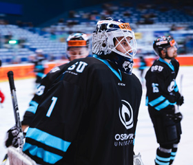 Ostravské hokejové derby OU vs. VŠB-TUO v Ostravar aréně 17. října 2023Autor: Václav Čajka