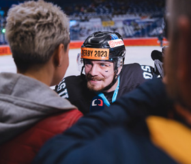 Ostravské hokejové derby OU vs. VŠB-TUO v Ostravar aréně 17. října 2023Autor: Václav Čajka