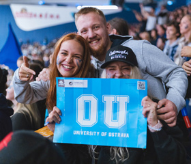 Ostravské hokejové derby OU vs. VŠB-TUO v Ostravar aréně 17. října 2023Autor: Václav Čajka