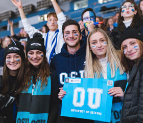 Ostravské hokejové derby OU vs. VŠB-TUO v Ostravar aréně 17. října 2023Autor: Václav Čajka