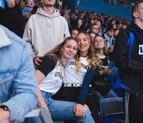Ostravské hokejové derby OU vs. VŠB-TUO v Ostravar aréně 17. října 2023Autor: Václav Čajka