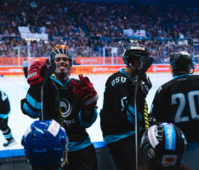 Ostravské hokejové derby OU vs. VŠB-TUO v Ostravar aréně 17. října 2023Autor: Václav Čajka