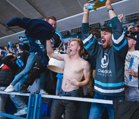 Ostravské hokejové derby OU vs. VŠB-TUO v Ostravar aréně 17. října 2023Autor: Václav Čajka