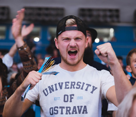 Ostravské hokejové derby OU vs. VŠB-TUO v Ostravar aréně 17. října 2023Autor: Václav Čajka