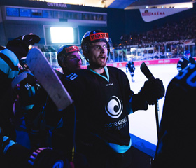 Ostravské hokejové derby OU vs. VŠB-TUO v Ostravar aréně 17. října 2023Autor: Václav Čajka
