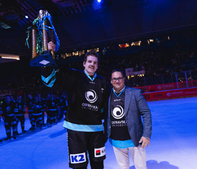 Ostravské hokejové derby OU vs. VŠB-TUO v Ostravar aréně 17. října 2023Autor: Václav Čajka