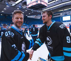 Ostravské hokejové derby OU vs. VŠB-TUO v Ostravar aréně 17. října 2023Autor: Václav Čajka