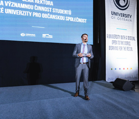 Akademický den Ostravské univerzity v City Campusu 14. listopadu 2023Autor: Václav Čajka
