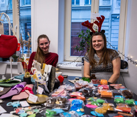 Mlýnské Vánoční trhy na Ostravské univerzitě 13. prosince 2023Autor: Lucie Hübschmanová