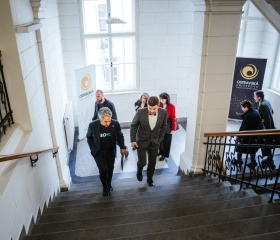 Návštěva velvyslance USA v ČR Bijana Sabeta na půdě Ostravské univerzity 27. února 2024Autor: Jana Greplová