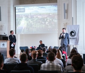 Návštěva velvyslance USA v ČR Bijana Sabeta na půdě Ostravské univerzity 27. února 2024Autor: Jana Greplová