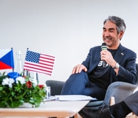 Návštěva velvyslance USA v ČR Bijana Sabeta na půdě Ostravské univerzity 27. února 2024Autor: Jana Greplová