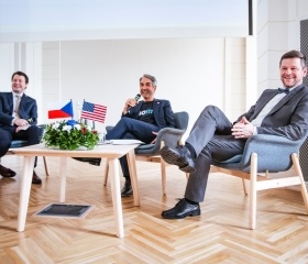 Návštěva velvyslance USA v ČR Bijana Sabeta na půdě Ostravské univerzity 27. února 2024Autor: Jana Greplová