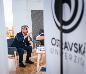 Návštěva velvyslance USA v ČR Bijana Sabeta na půdě Ostravské univerzity 27. února 2024Autor: Jana Greplová