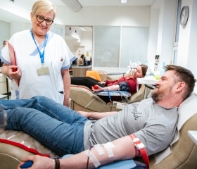 Daruj krev: mezifakultní soutěž Ostravské univerzity 15. dubna 2024Autor: Jana Greplová