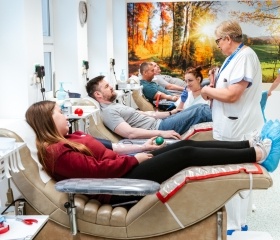 Daruj krev: mezifakultní soutěž Ostravské univerzity 15. dubna 2024Autor: Jana Greplová