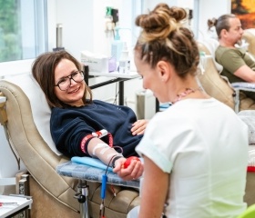 Daruj krev: mezifakultní soutěž Ostravské univerzity 15. dubna 2024Autor: Jana Greplová