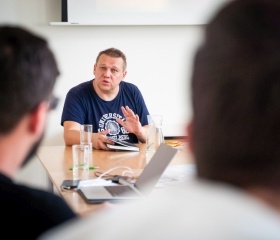 Komunikace vědy s Martinem Rychlíkem na Ostravské univerzitě 2. května 2024Autor: David Kopáček