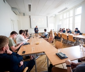 Komunikace vědy s Martinem Rychlíkem na Ostravské univerzitě 2. května 2024Autor: David Kopáček