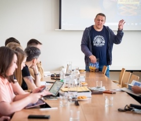 Komunikace vědy s Martinem Rychlíkem na Ostravské univerzitě 2. května 2024Autor: David Kopáček