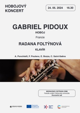 Pozvánky na přednášky, masterclass a koncert hostujících profesorů
