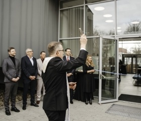 Slavnostní otevření budovy nového děkanátu LF OU