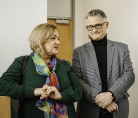 Slavnostní otevření budovy nového děkanátu LF OU