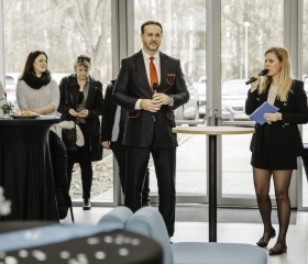 Slavnostní otevření budovy nového děkanátu LF OU