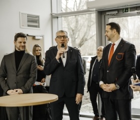 Slavnostní otevření budovy nového děkanátu LF OU