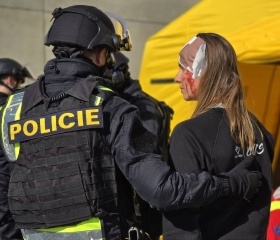 Taktické cvičení „Aktivní střelec“Copyright: Moravskoslezský kraj, Policie ČR