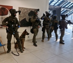Taktické cvičení „Aktivní střelec“Copyright: Moravskoslezský kraj, Policie ČR