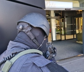 Taktické cvičení „Aktivní střelec“Copyright: Moravskoslezský kraj, Policie ČR