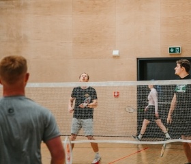 Sportovní den Ostravské univerzity 2025 se uskutečnil 7. května v City Campusu Ostravské univerzity na Černé louce.Autor: Jana Greplová